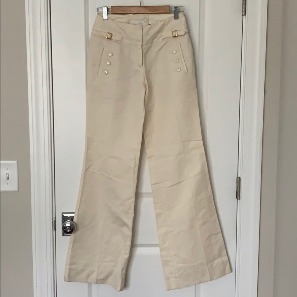 Leifsdottir - Anthropologie pants cream color